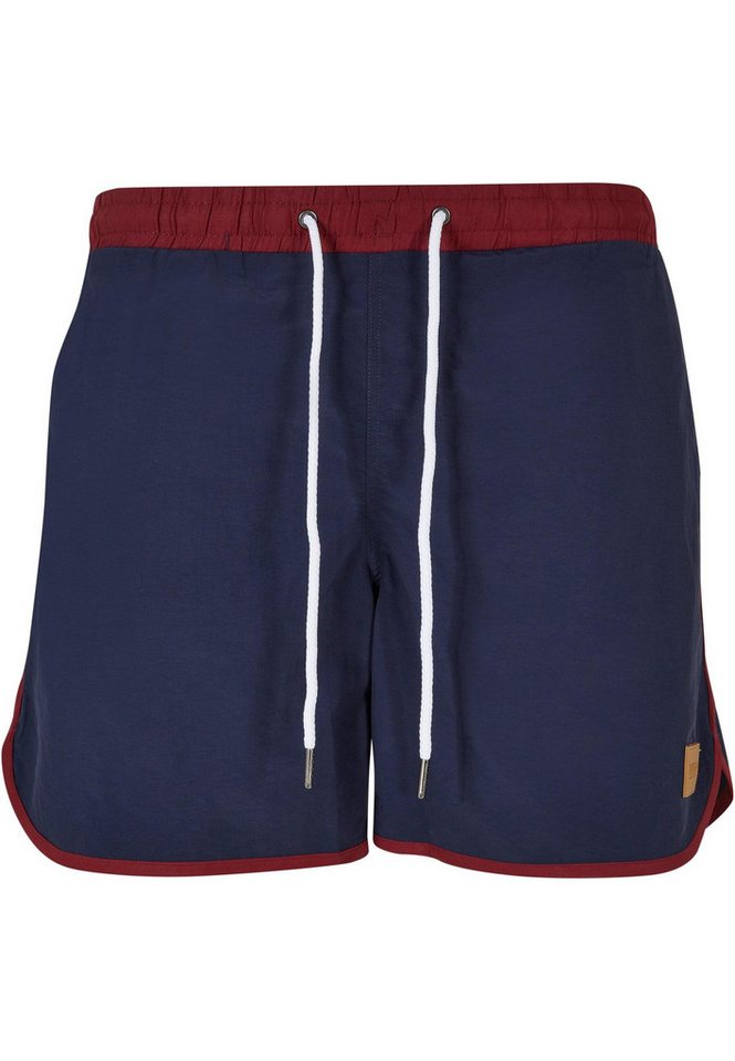 URBAN CLASSICS Badeshorts Urban Classics Herren Retro Swimshorts von URBAN CLASSICS