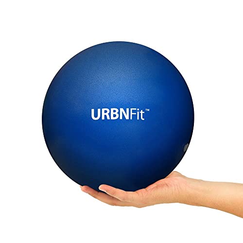URBNFit Pilates Ball klein (23 cm) - Mini-Gymnastikball für Fitness, Yoga, Physiotherapie, Bauchmuskeltraining etc. - Inkl. Workout-Guide von URBNFit