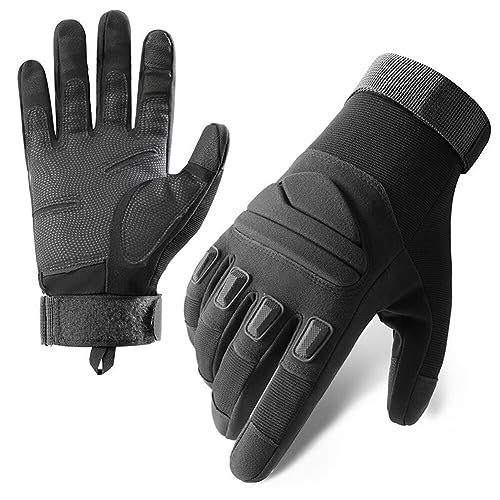 URFEDA Motorradhandschuhe, Sommer Motocross Handschuhe Touchscreen Handschuhen Fahrradhandschuhe Winterhandschuhe Herren Damen Handschuhe Winddichte Rutschfesten Arbeitshandschuhen Sport Handschuhe von URFEDA