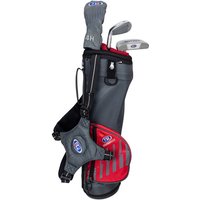 US Kids Golf UL 39 3 Club Carry Bag Set rot von US Kids Golf