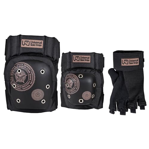 USD Core Tri-Pack - Schwarz for Inline Skating, Roller Skating and Skateboarding, Protection, Art. nr.: 901135 von USD