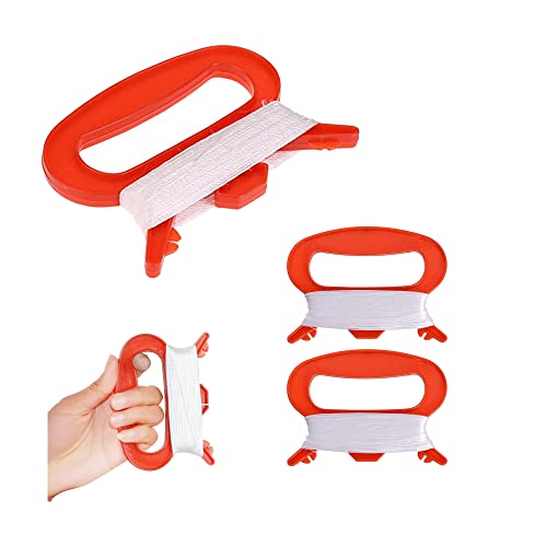USHS 4 Stück Kite Line Winder Drachenleine Cord with Winding Board String Handle 100m Schnurdrachen Rope Reel für Familien- und Team-Outdoor-Aktivitäten DIY Zubehör, D30090189 USHS 4 Stück Kite Line Winder Drachenleine Cord with Winding Board String Handle 100m Schnurdrachen Rope Reel für Familien- und Team-Outdoor-Aktivitäten DIY Zubehör, D30090189 von USHS