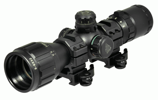 UTG 3-9x32mm Rot/Grün Mil-Dot, Zielfernrohr von UTG-Leapers