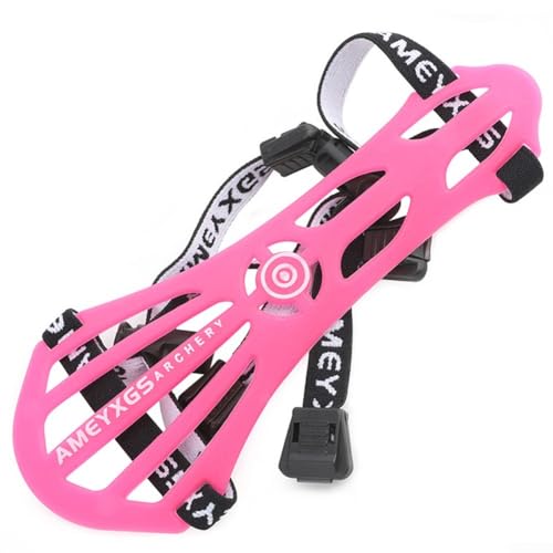 Armschutz für Jugendliche und Sportler, leicht und geeignet für Compound-Bogen (Rosa) von UTTASU