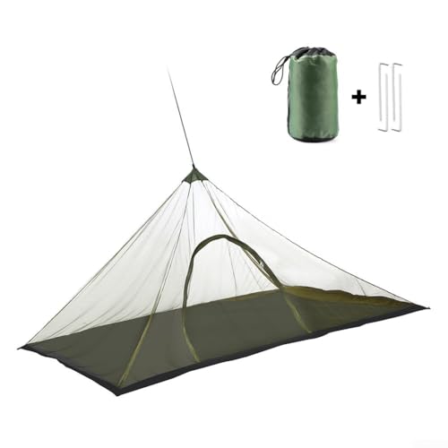 Stangenloses Zelt mit hochdichtem Netz, genießen Sie die Natur ohne Insektenstörungen (grün) von UTTASU