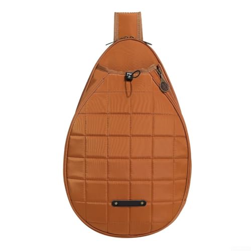 UTTASU Stilvoll und funktional für Tennistasche zur Aufbewahrung und Schutz von Schlägern (braun) von UTTASU