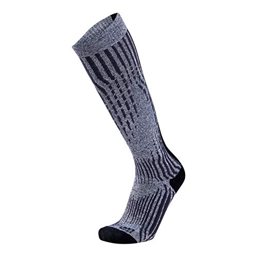 UYN Damen Socken Ski Cashmere Shiny Socken, Celebrity Silver, 35/36, S100161 von UYN