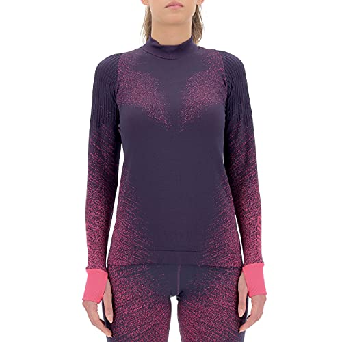 UYN Damen Exceleration Sweatshirt, Plum/Pink Yarrow, XL von UYN