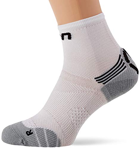 UYN Damen Run Superleggera Socke, White/Coral, 37/38 von UYN