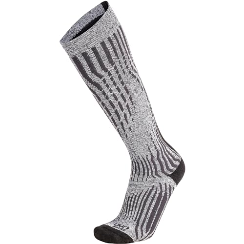 UYN Damen Ski Cashmere Shiny Socken, Celebrity Silver, 41/42 von UYN