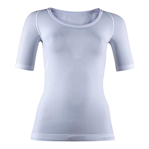 UYN Damen Visyon Light 2.0 Uw Sh_Sl V Shirt T, White, L/XL von UYN