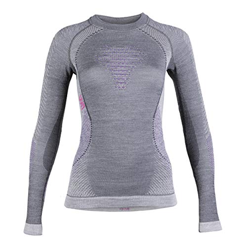 UYN Damen Fusyon Uw Unterhemd, Anthracite/Purple/Pink, S/M UYN Damen Fusyon Uw Unterhemd, Anthracite/Purple/Pink, S/M von UYN