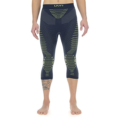 UYN Herren Resilyon Strumpfhose, Dark Blue/Yellow, L/XL UYN Herren Resilyon Strumpfhose, Dark Blue/Yellow, L/XL von UYN