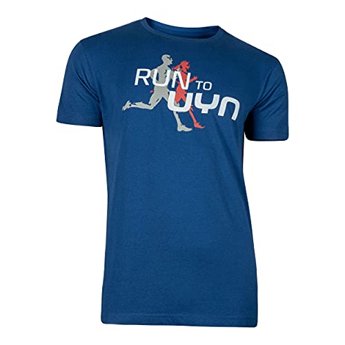 UYN Herren Club Runner T-Shirt, Estate Blue, S von UYN
