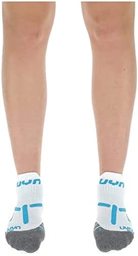 UYN Run 2In Socken White/Turquoise 39/40 von UYN
