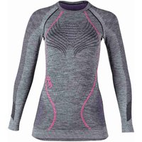 UYN Ambityon langarm Funktionsshirt melange Damen black melange/purple/raspberry XS von Uyn