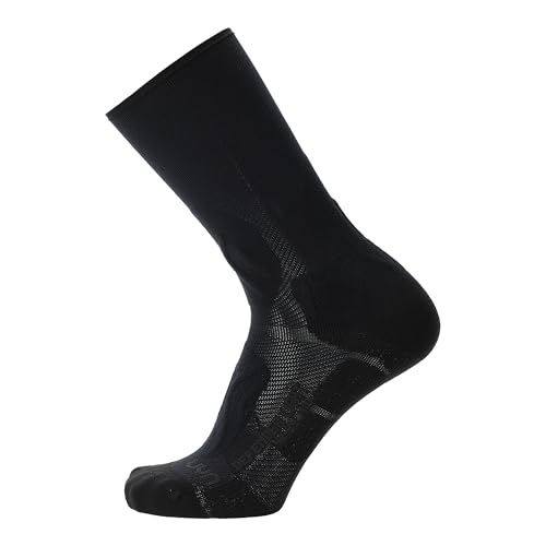 UYN S100282-B000 DEFENDER LIGHT MID Socks Herren Black 48/50 von UYN