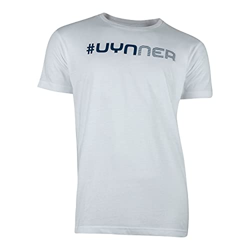 UYN Herren Club #Uynner T-Shirt, White, XS von UYN