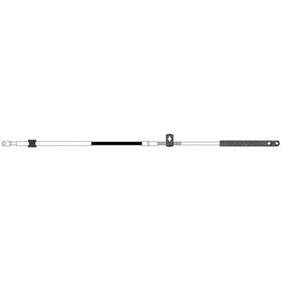 Uflex C5 Mercury/mercruiser Control Cable Standard Engine Weiß,Schwarz 3.05 m von Uflex