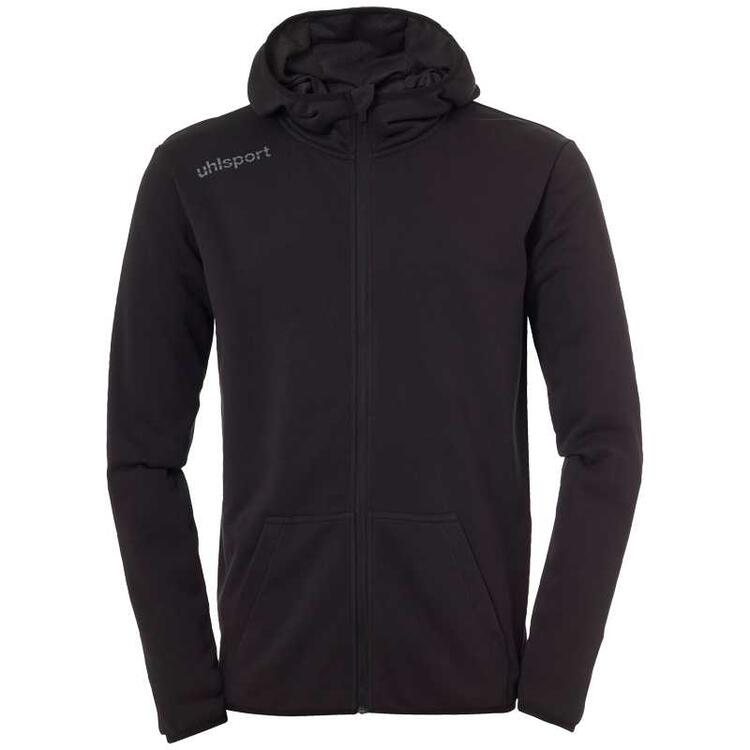 Uhlsport ESSENTIAL Kapuzenjacke HOOD JACKET 1005196 schwarz 116 von Uhlsport