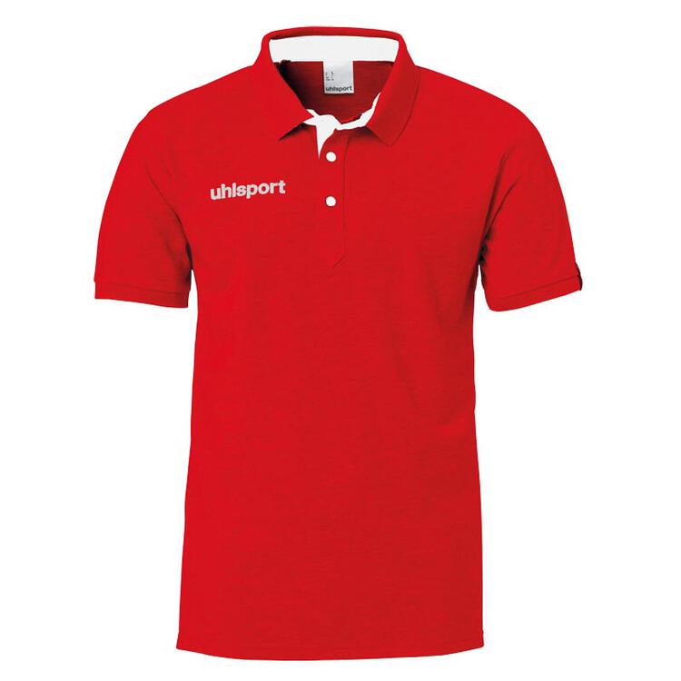 Uhlsport ESSENTIAL PRIME POLO SHIRT rot L von Uhlsport