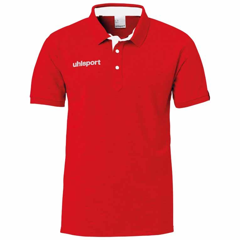 Uhlsport Essential Prime Short Sleeve Polo Shirt Rot 3XL Mann von Uhlsport
