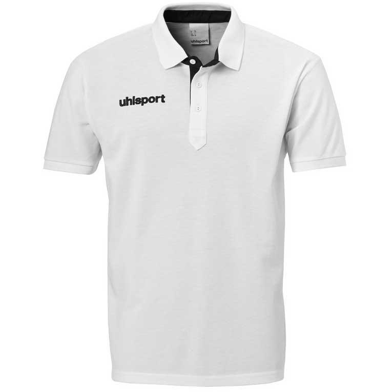 Uhlsport Essential Prime Short Sleeve Polo Shirt Weiß 2XL Mann von Uhlsport