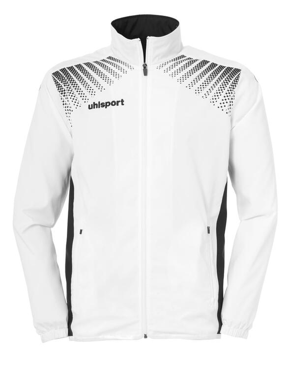Uhlsport GOAL PR?SENTATIONSJACKE wei?/schwarz 164 von Uhlsport