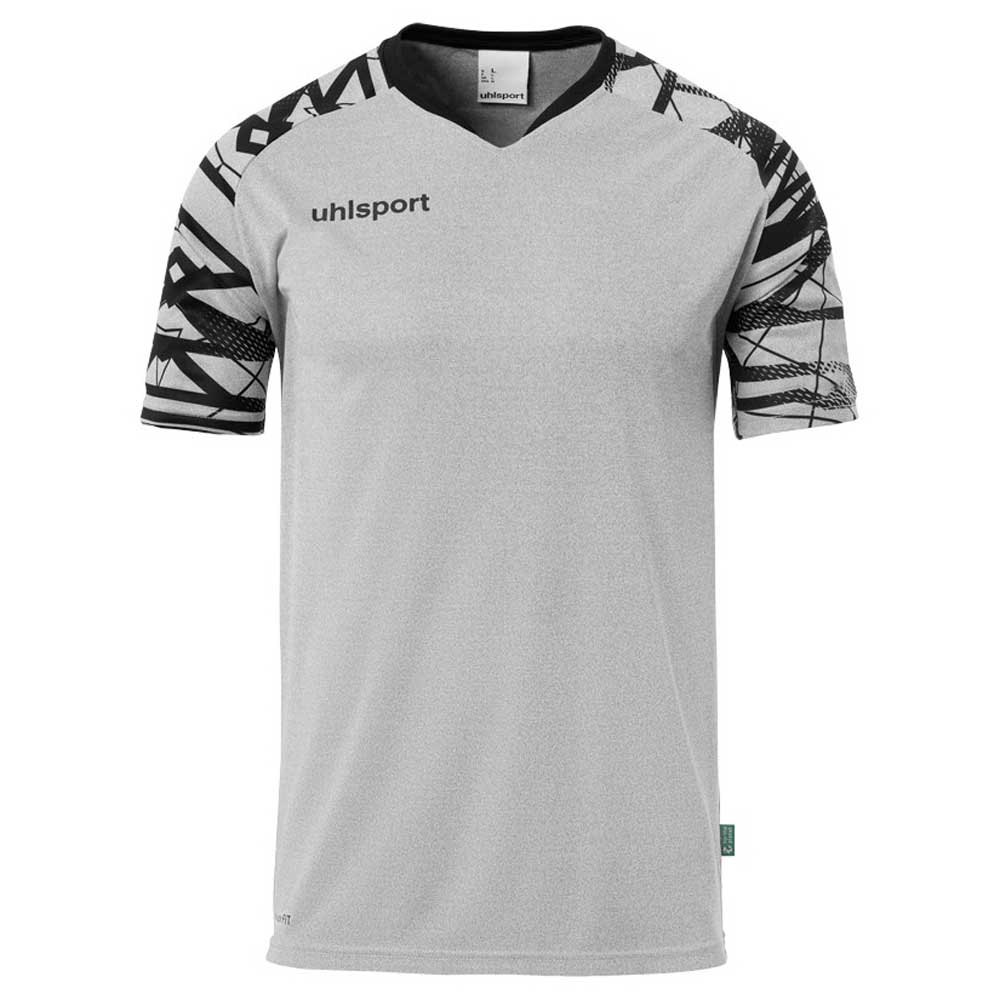 Uhlsport Goal 25 Short Sleeve T-shirt Grau 116 cm Mann von Uhlsport