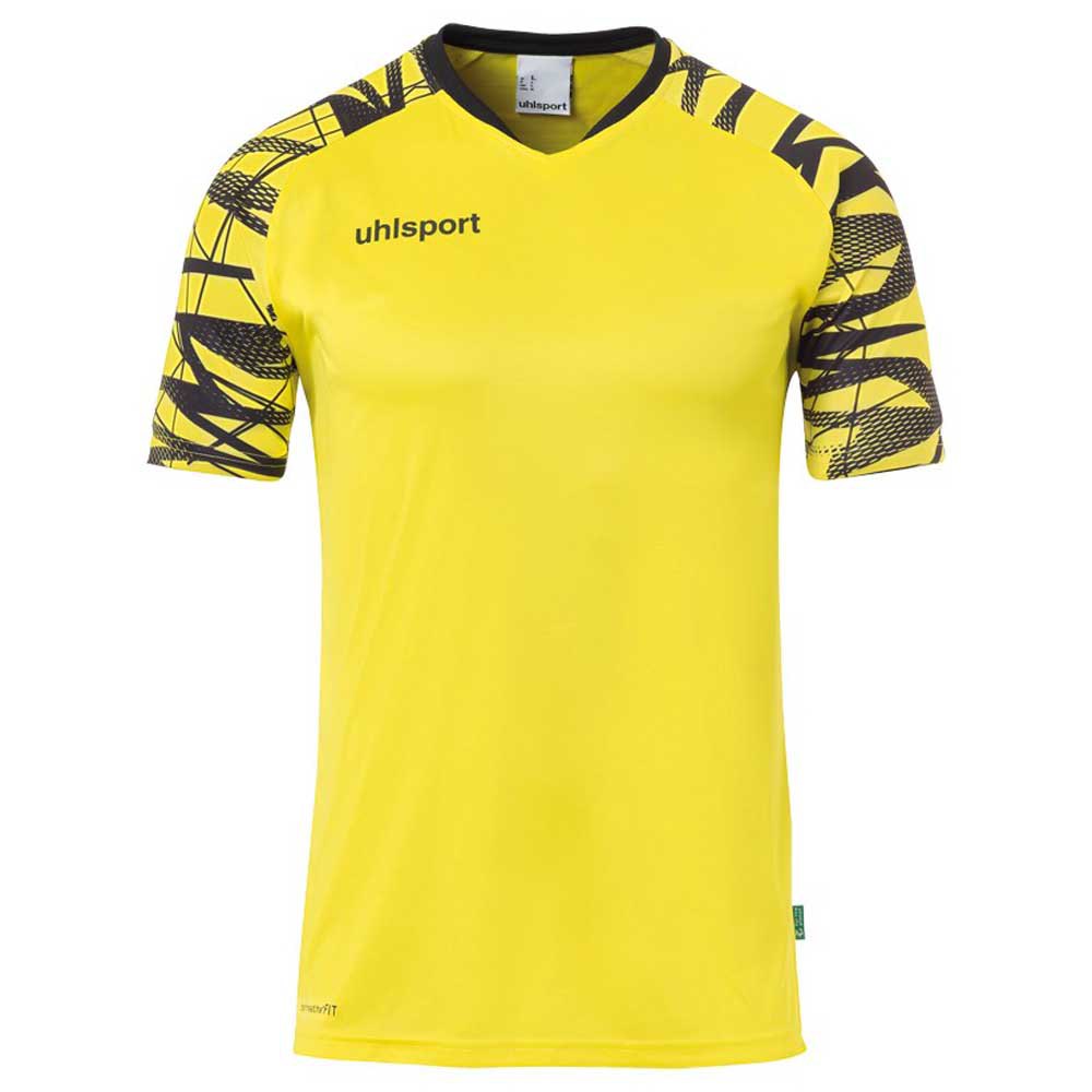 Uhlsport Goal 25 Short Sleeve T-shirt Gelb 116 cm Mann von Uhlsport