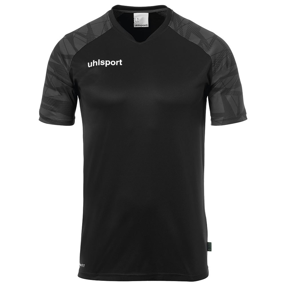 Uhlsport Goal 25 Short Sleeve T-shirt Schwarz 6-7 Years Junge von Uhlsport