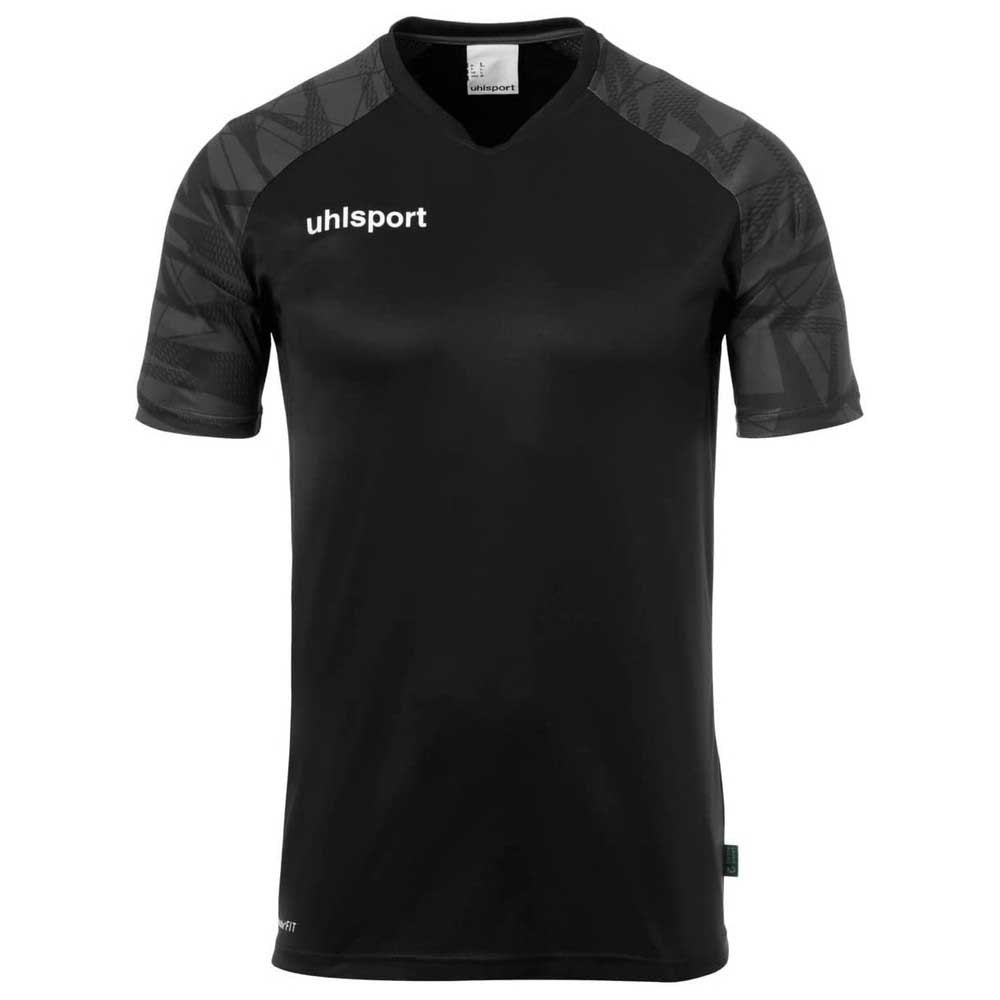 Uhlsport Goal 25 Short Sleeve T-shirt Schwarz 2XL Mann von Uhlsport
