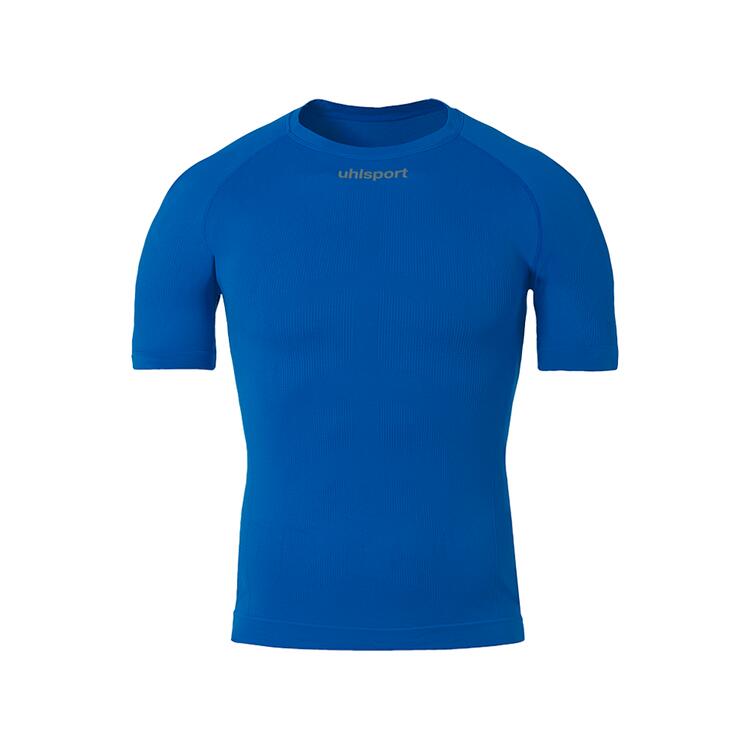 Uhlsport Performance Baselayer Pro Kurzarm 100226543 azurblau - Gr.... von Uhlsport