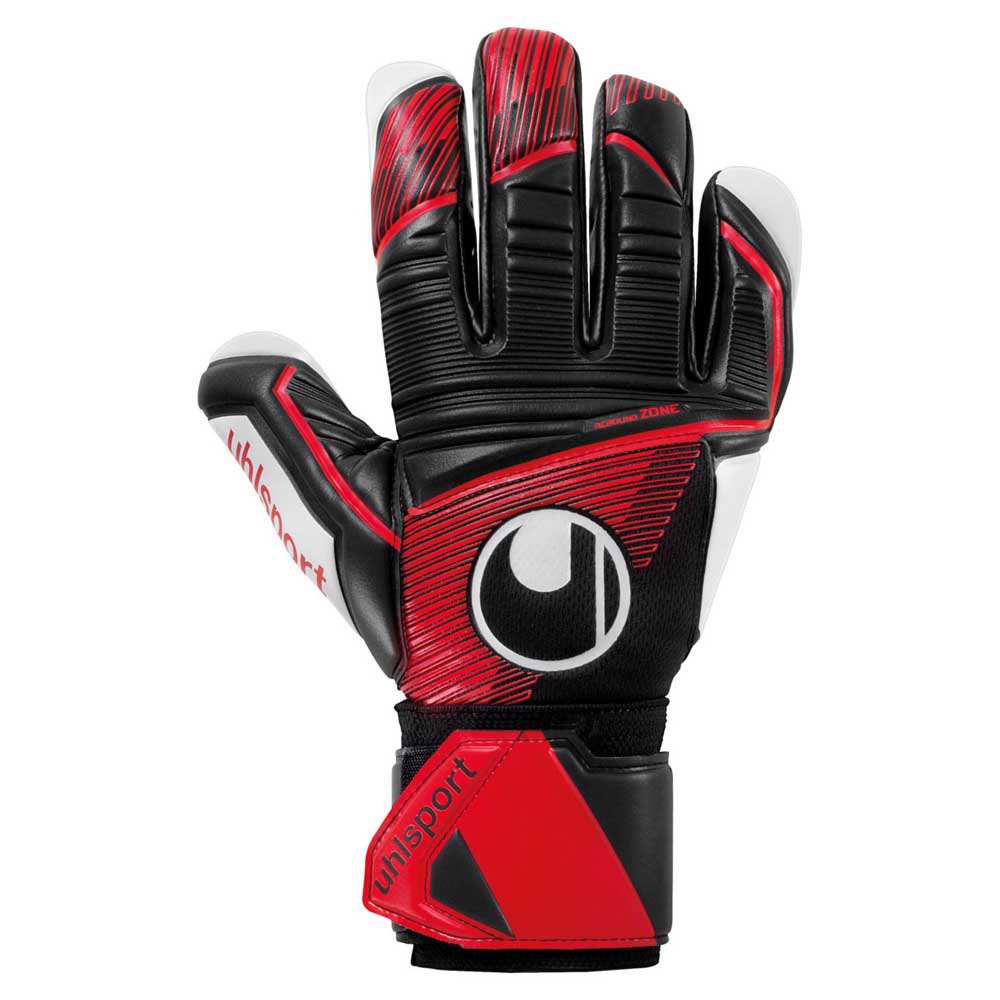 Uhlsport Powerline Supersoft Hn Goalkeeper Gloves Rot,Schwarz 7 1/2 von Uhlsport
