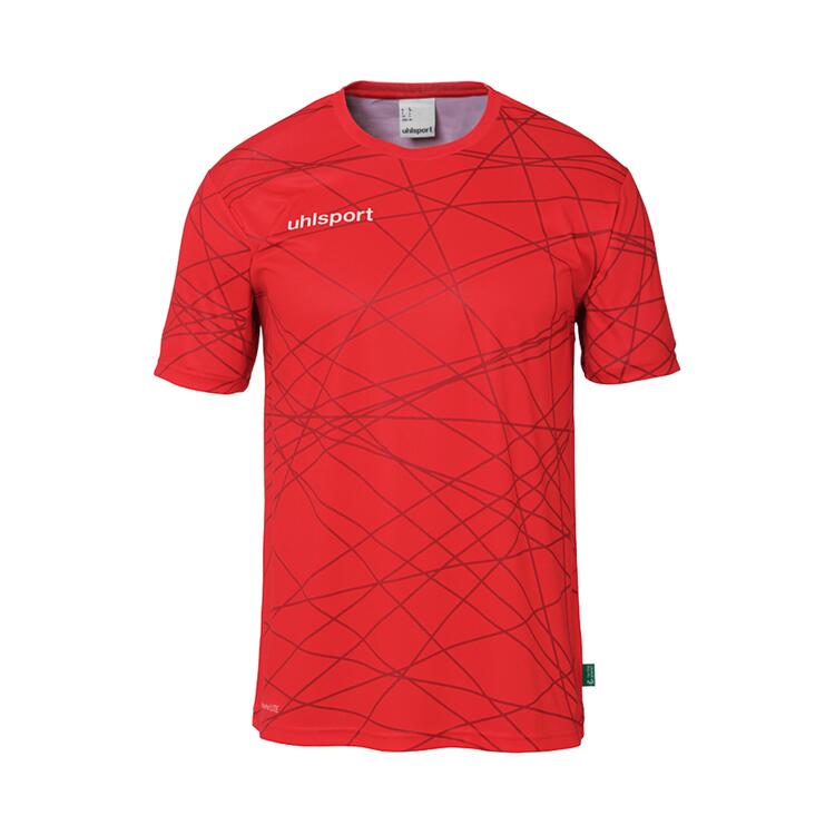 Uhlsport Prediction Shirt Kurzarm 100529460 rot - Gr. 116 von Uhlsport