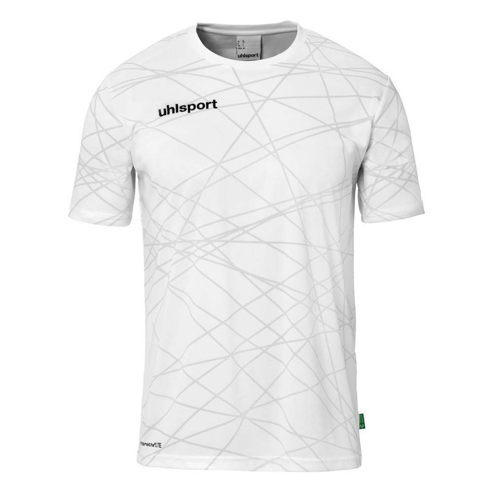 Uhlsport Prediction Short Sleeve T-shirt Weiß 2XL Mann von Uhlsport