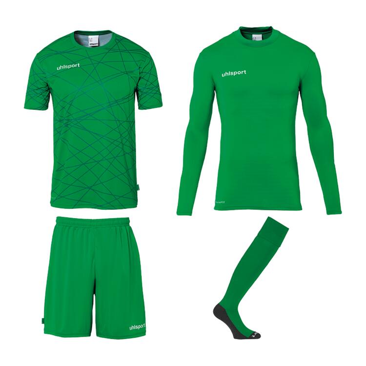 Uhlsport Prediction Torwart Set 100529270 gr?n - Gr. L von Uhlsport