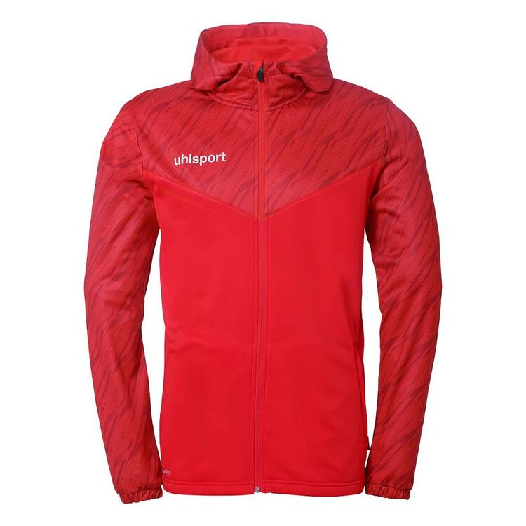 Uhlsport Progressive 28 Multi Kapuzenjacke 100227160 rot - Gr. XL von Uhlsport