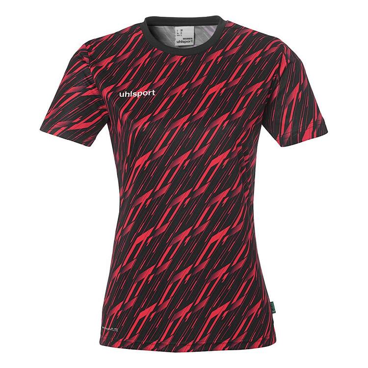 Uhlsport Progressive 28 Trikot Kurzarm Damen 100226808 schwarz/rot... von Uhlsport