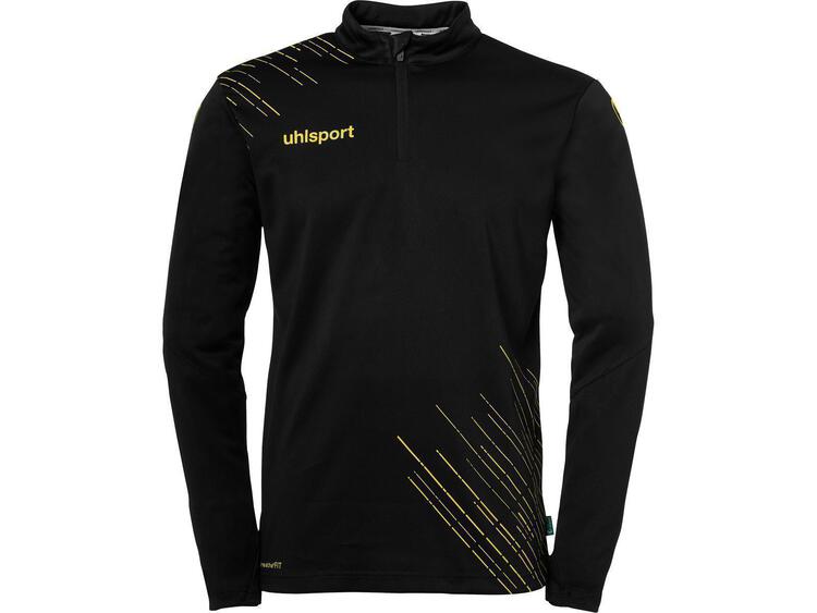 Uhlsport Score 26 1/4 Zip Top 100224607 schwarz/limonengelb - Gr. 152 von Uhlsport