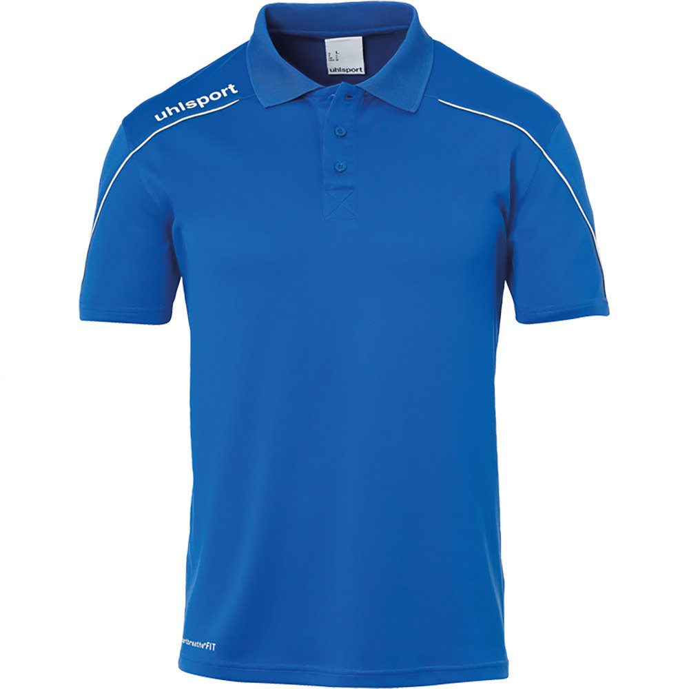 Uhlsport Stream 22 Short Sleeve Polo Shirt Blau L Mann von Uhlsport