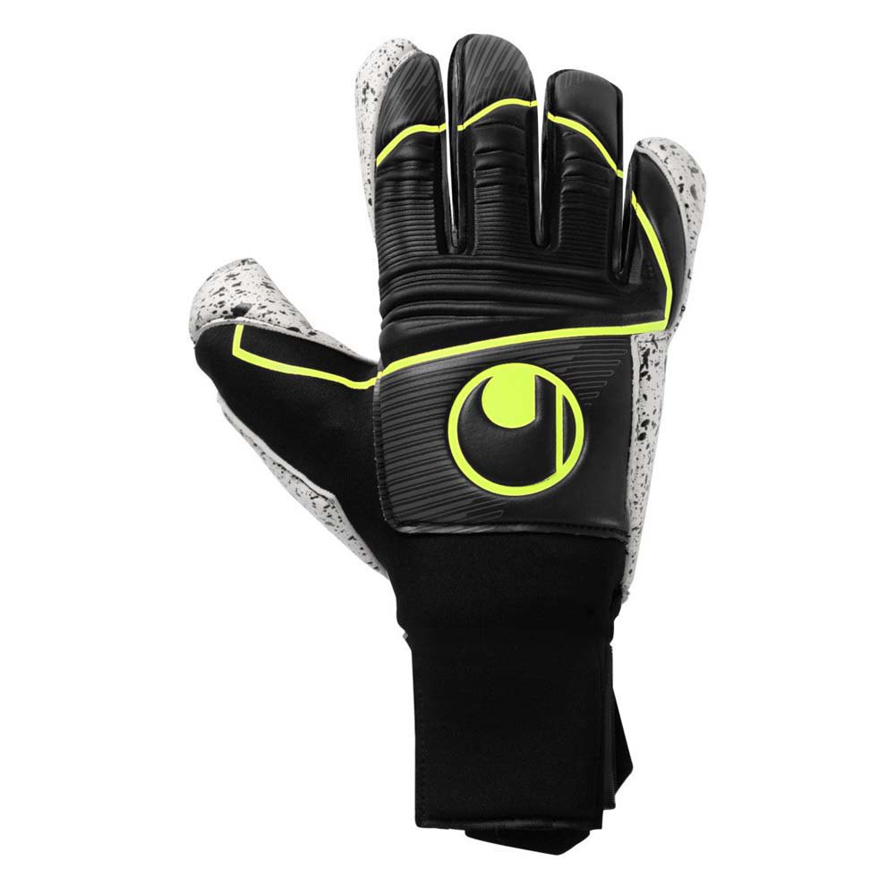 Uhlsport Supergrip+ Flex Frame Carbon Goalkeeper Gloves Schwarz 10 1/2 von Uhlsport