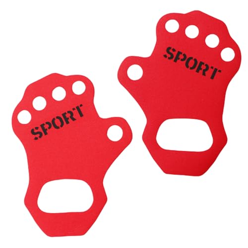 Ukbzxcmws Gymnastikhandschuhe Gewichtheberhandschuhe 1 Paar Hantel Griffpolster rutschfeste Fünf Finger Trainingshandschuhe Krafttrainingshandschuhe von Ukbzxcmws