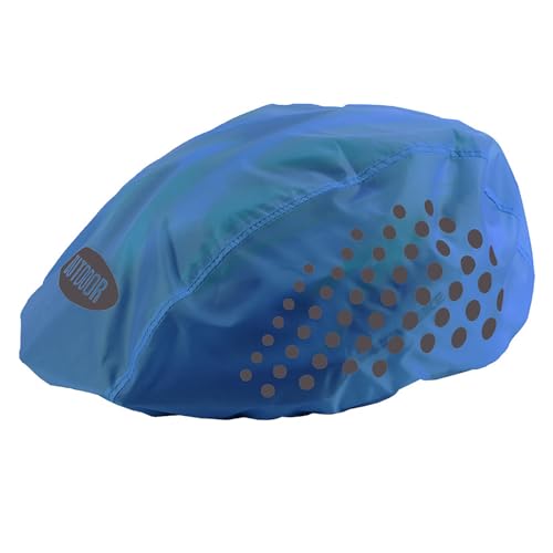 Ukbzxcmws Helmüberzug, Sichtbarkeit, wasserdicht, verstellbarer Kordelzug-Rand, für Erwachsenen-Helmüberzug von Ukbzxcmws