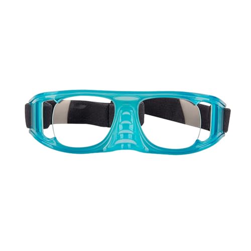 Ukbzxcmws Stoßfestigkeit, Basketball-Schutzbrille, Sportbrille, Basketballbrille, verstellbare Stirnbänder, Brillen, verstellbare Gummibänder von Ukbzxcmws