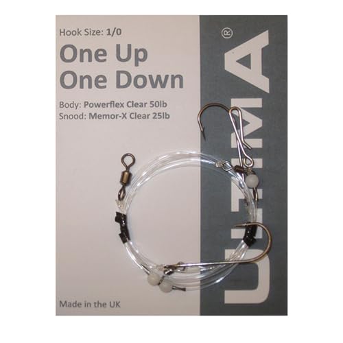 Ultima 1 Up 1 Down Rig - 2 Hook - Size 4 von Ultima