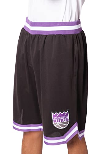 Ultra Game Gsm3547f NBA Herren Woven Team Logo Poly Mesh Basketball Shorts, Farbe, X-Large von Ultra Game