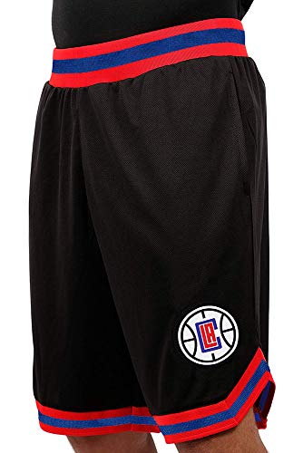 Ultra Game Herren Gsm3547f NBA Woven Team Logo Poly Mesh Basketball Shorts, Teamfarbe, Medium von Ultra Game