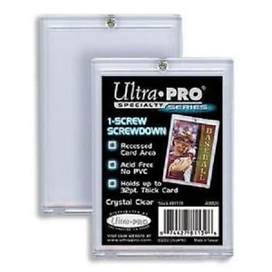 5 Ultra Pro 1 Schraubenhalter – passt bis zu 32pt Karten – 5 einzeln versiegelte Becherhalter von Ultra Pro