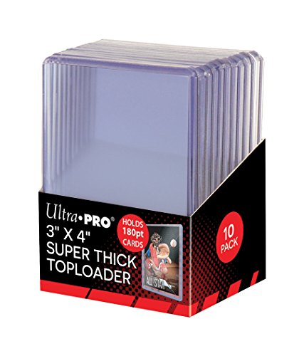 Ultra Pro Toploaders Sleeves, farblos, 3 x 4 inch von Ultra Pro